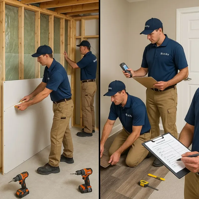 Repairs and Reconstruction process in Highland Lakes, AL