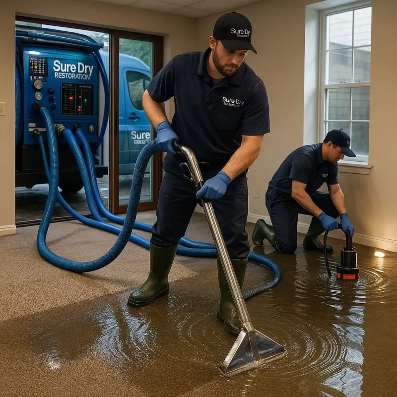 Water Extraction and Removal process in Highland Lakes, AL